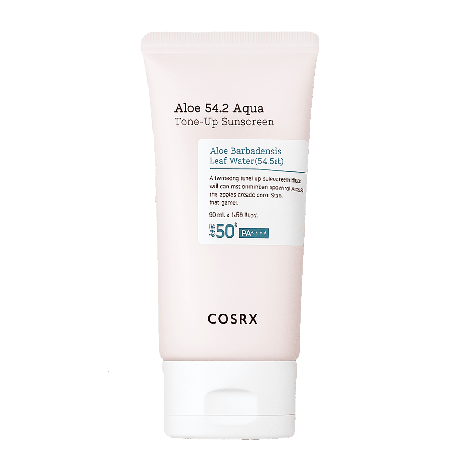 COSRX Aloe 54.2 Aqua Tone-Up Sunscreen SPF 50