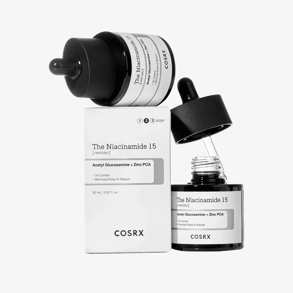 COSRX The Niacinamide 15% Facial Serum Oil Control (0.67 fl.oz)