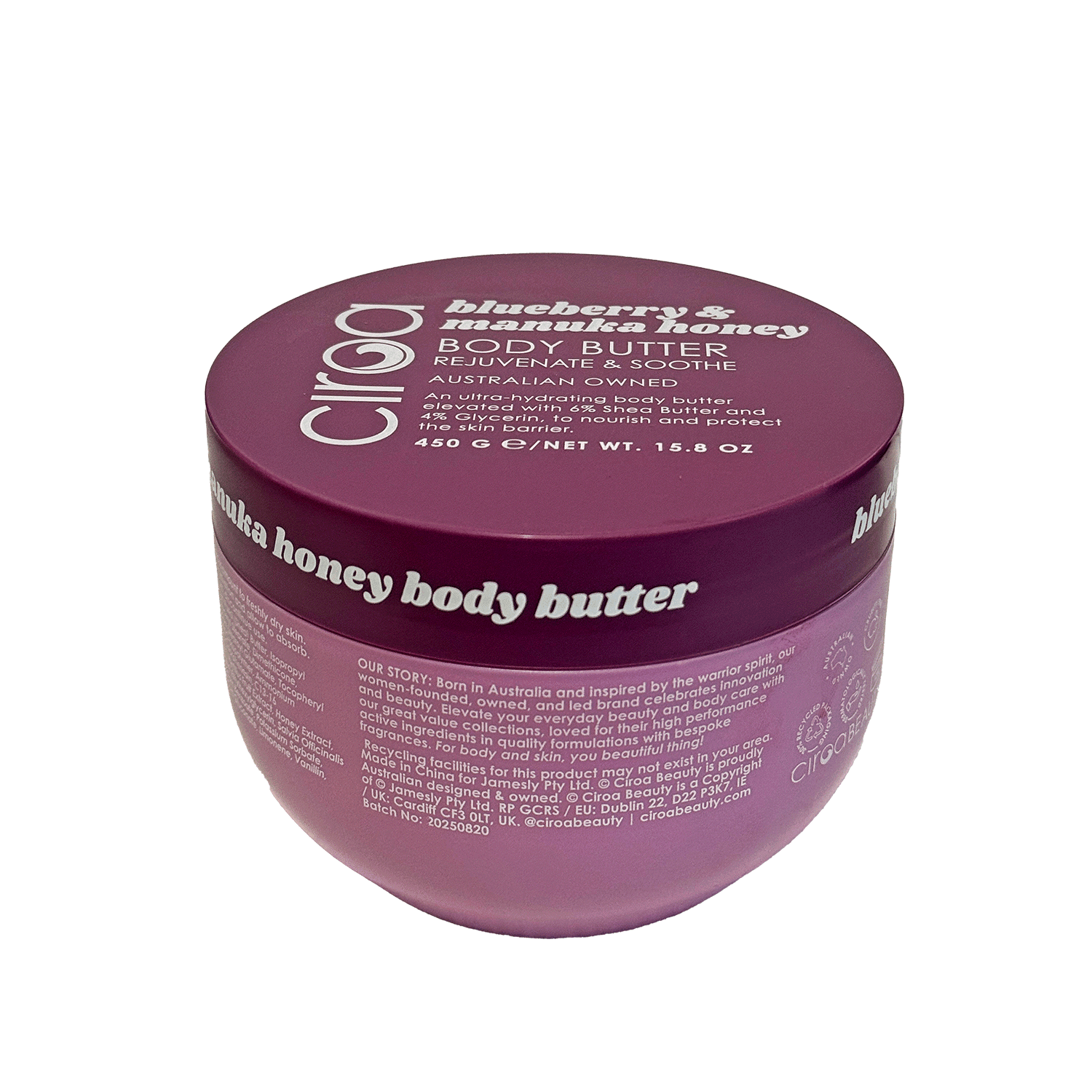 CIROA Body Butter Collection (15.8oz)