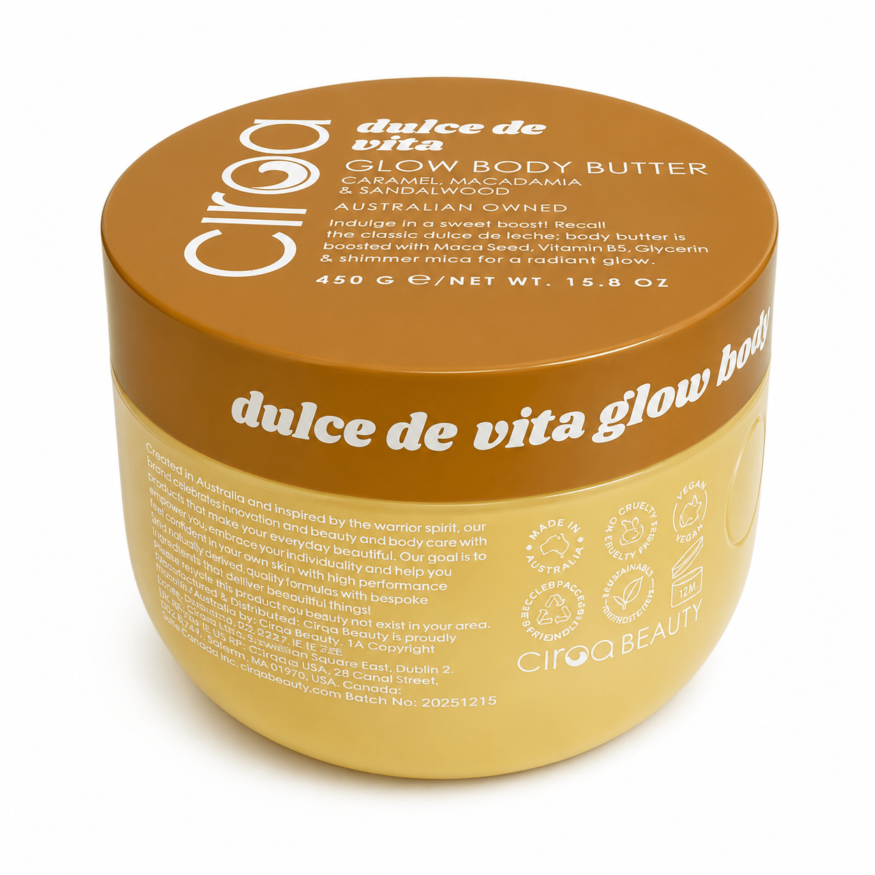 CIROA Body Butter Collection (15.8oz)